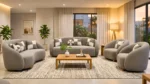 round sofa in islamabad/rawalpindi, curved sofa in islamabad/rawalpindi, Sofa, Sofas, Sofa set, furniture, bedroom furniture, relaxing sofas, Sofas in Rawalpindi / Islamabad, sofas in pakistan, Denovo Furniture
